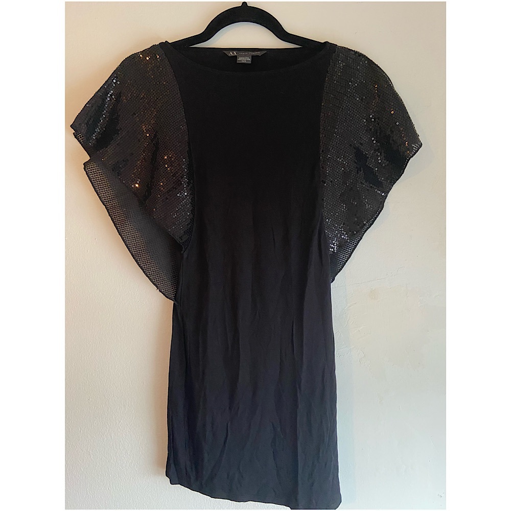 Sequin Sleeves Tunic